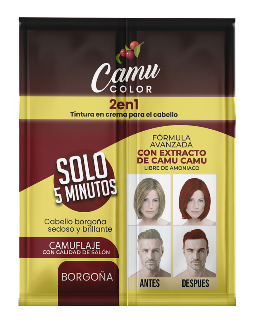 Tinte camuflaje canas 5 minutos