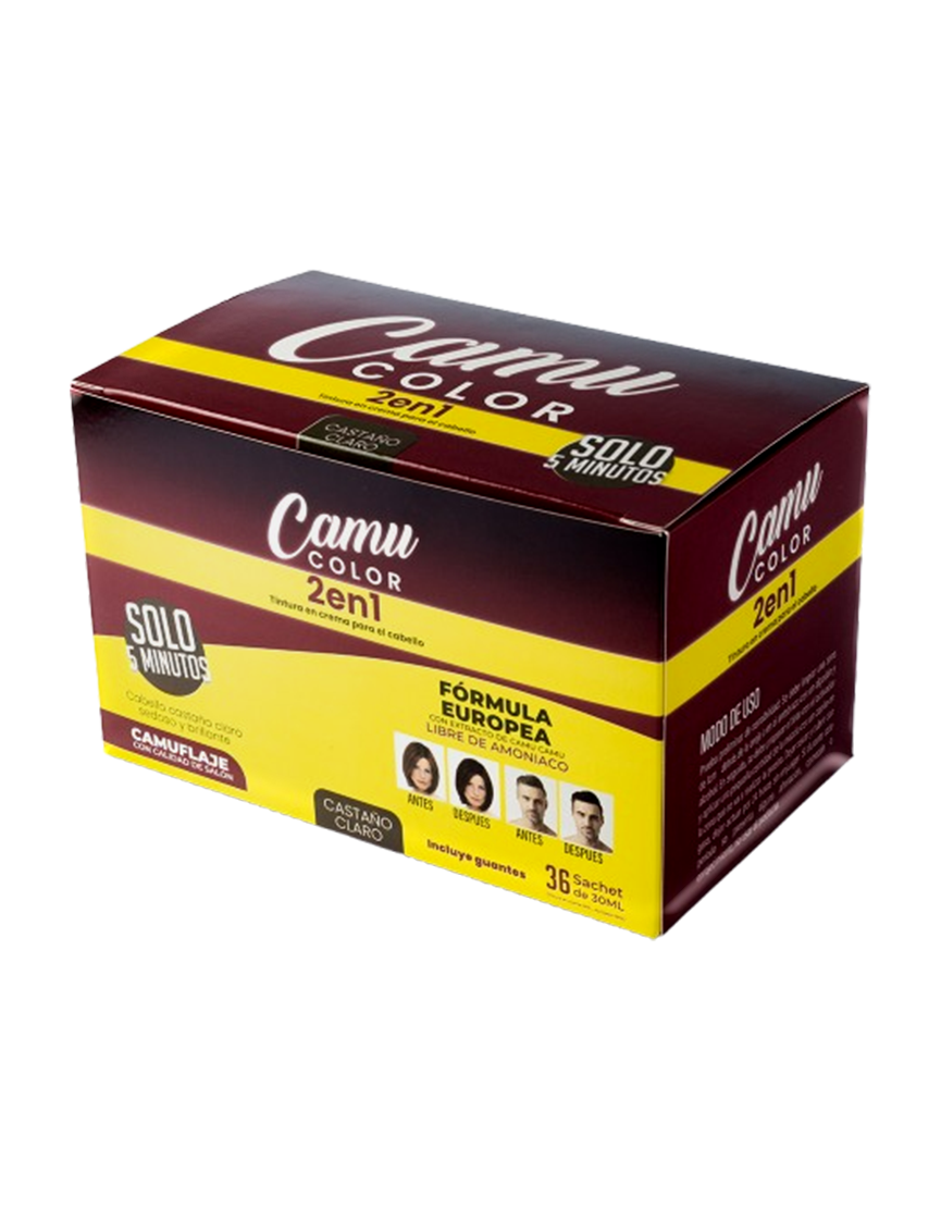 Tinte Camuflaje de Canas 5 minutos