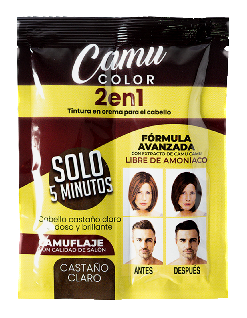 Tinte camuflaje canas 5 minutos