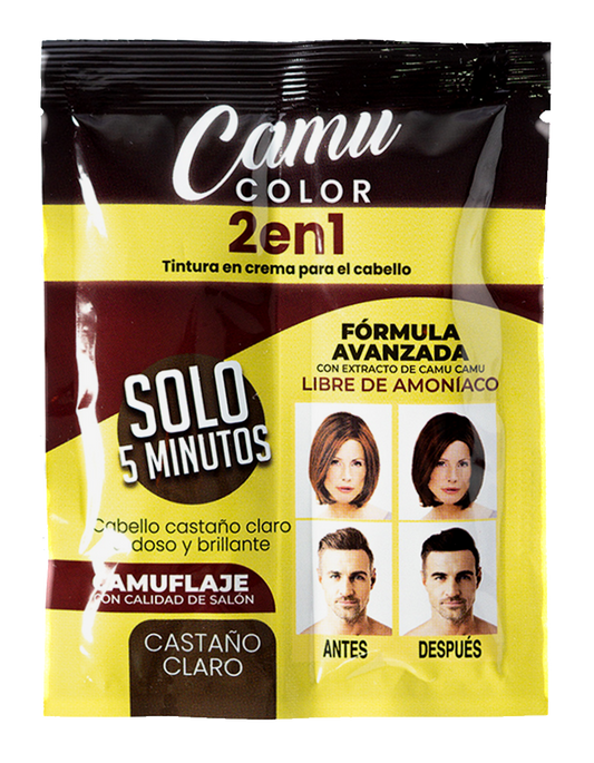 Tinte camuflaje canas 5 minutos