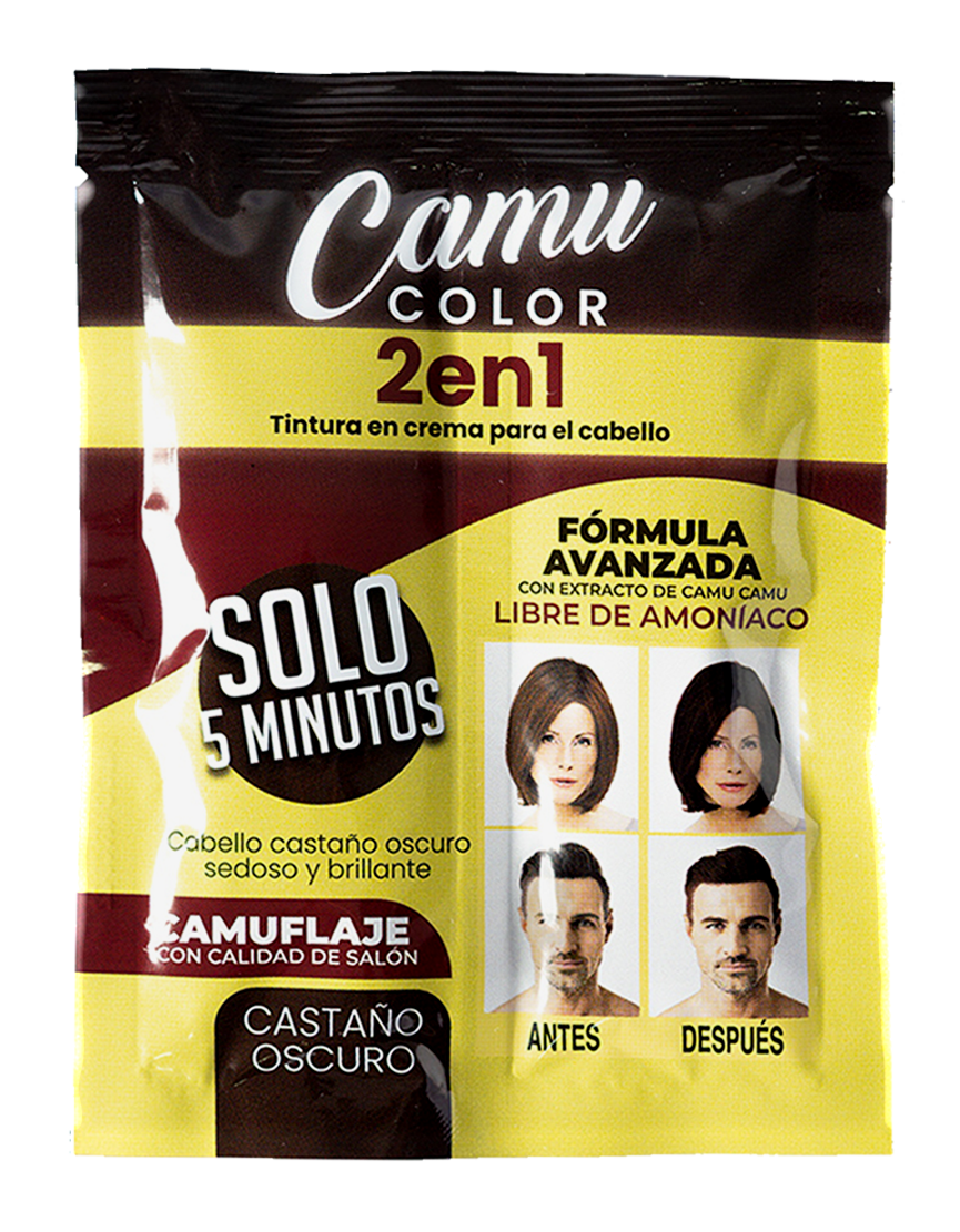 Tinte camuflaje canas 5 minutos