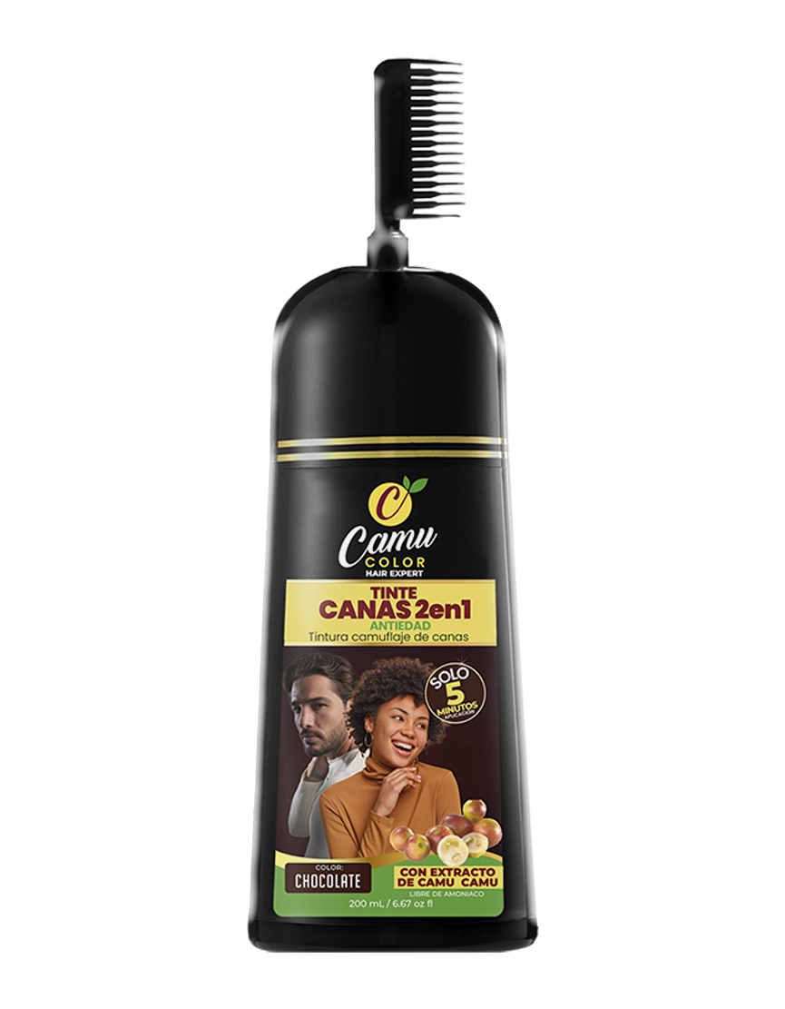 Tinte Camuflaje de Canas 5 minutos