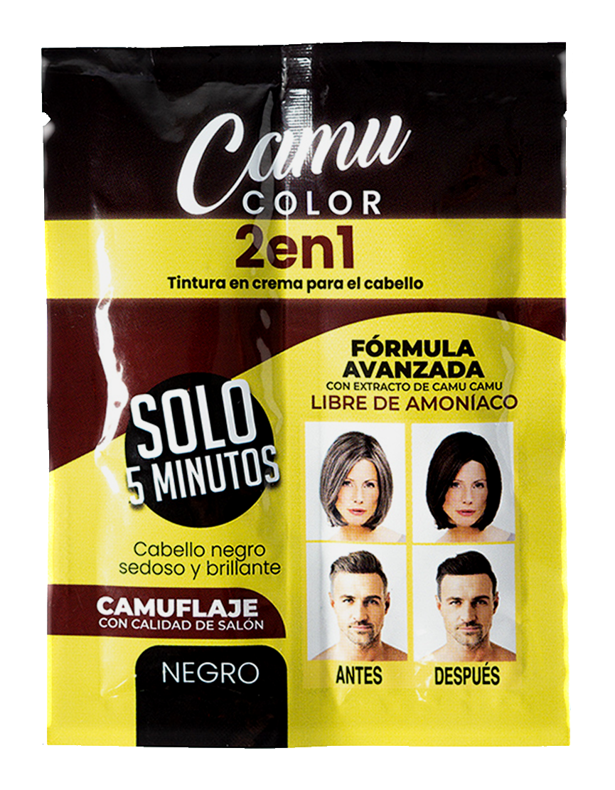 Tinte camuflaje canas 5 minutos