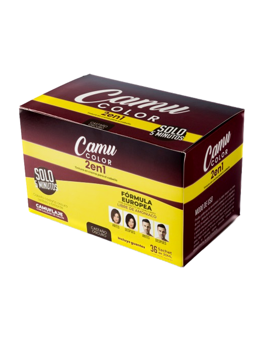 Tinte Camuflaje de Canas 5 minutos