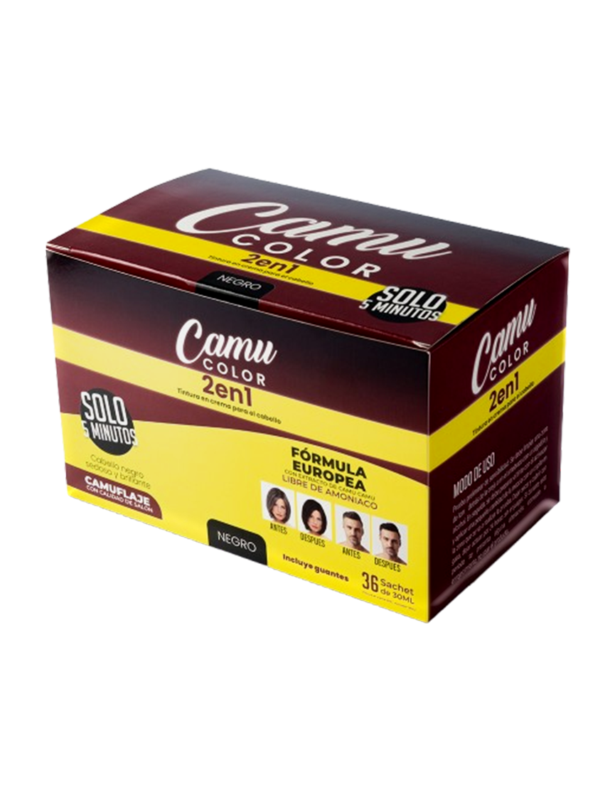 Tinte Camuflaje de Canas 5 minutos