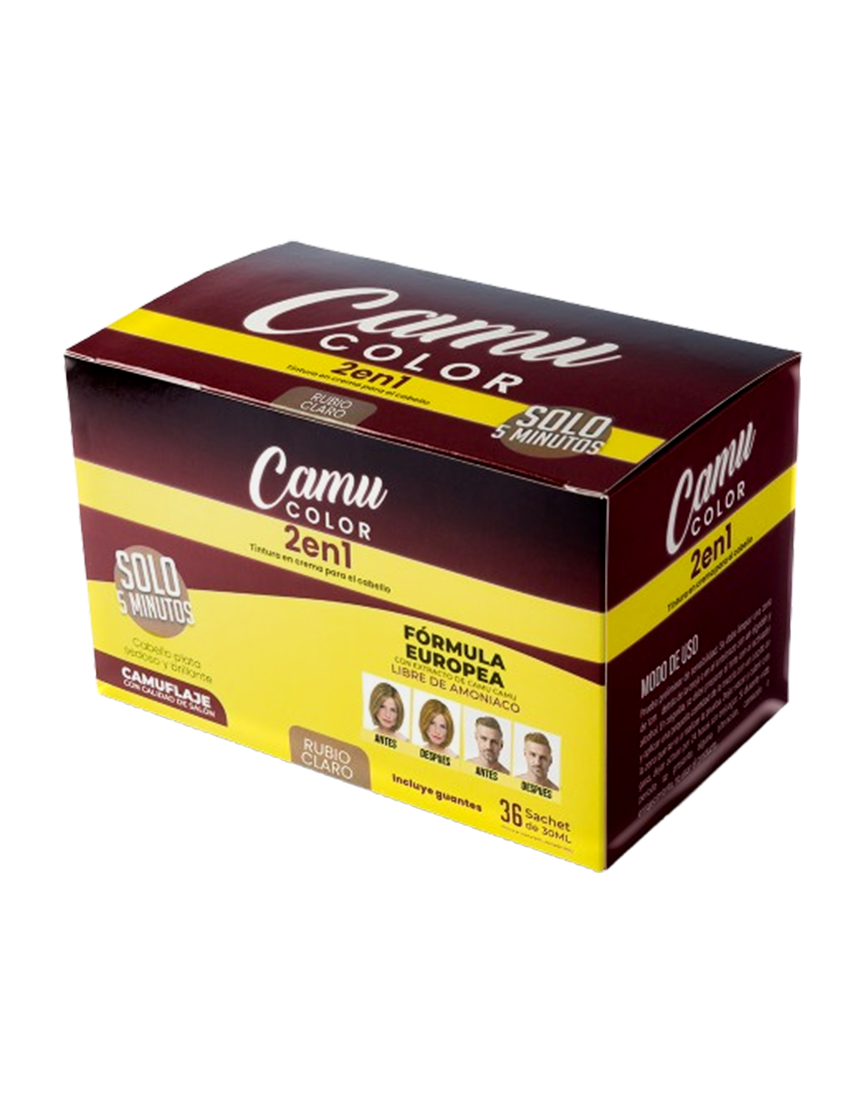 Tinte Camuflaje de Canas 5 minutos