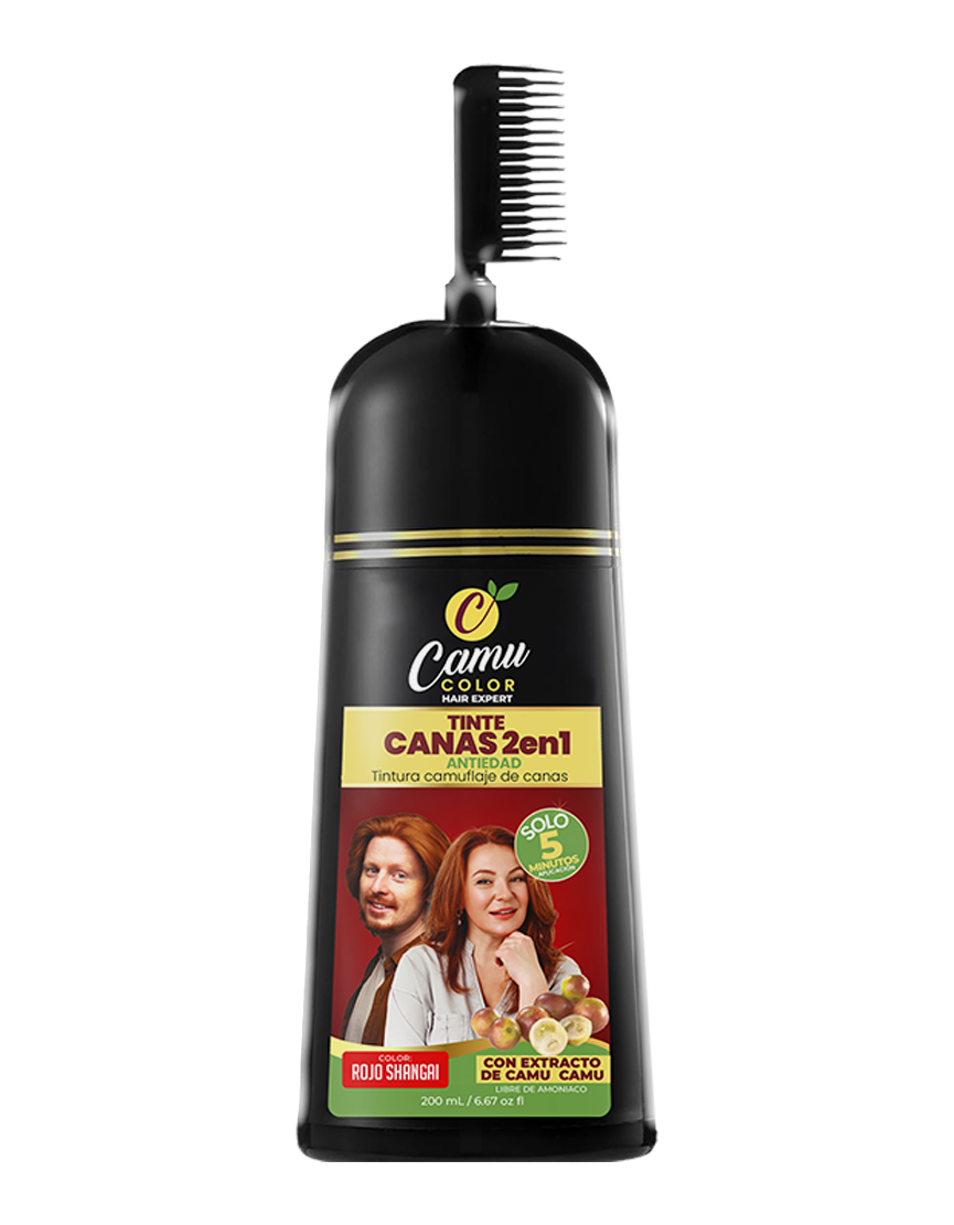 Tinte Camuflaje de Canas 5 minutos