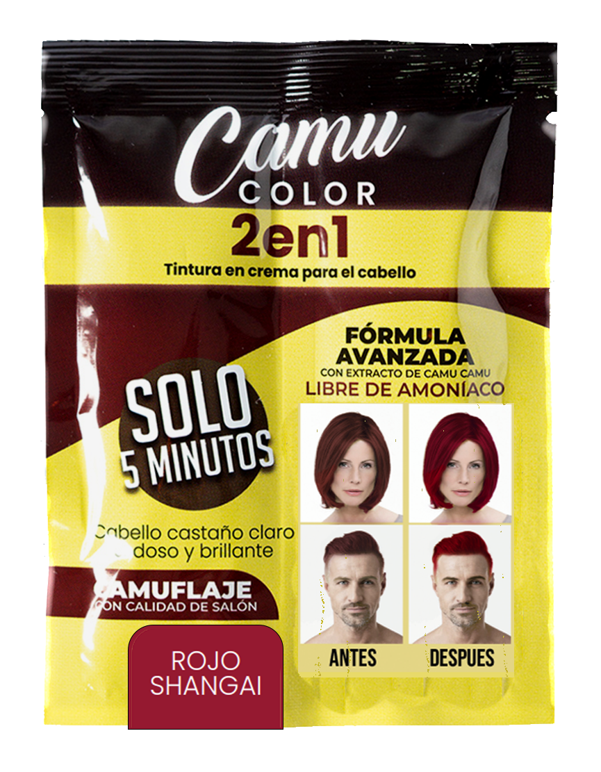 Tinte camuflaje canas 5 minutos