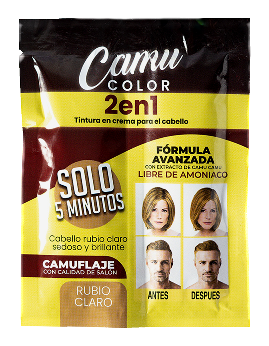 Tinte camuflaje canas 5 minutos