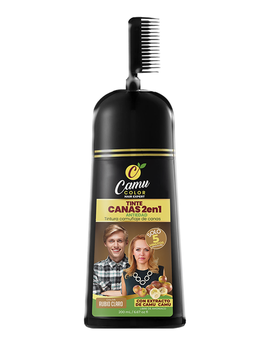 Tinte Camuflaje de Canas 5 minutos