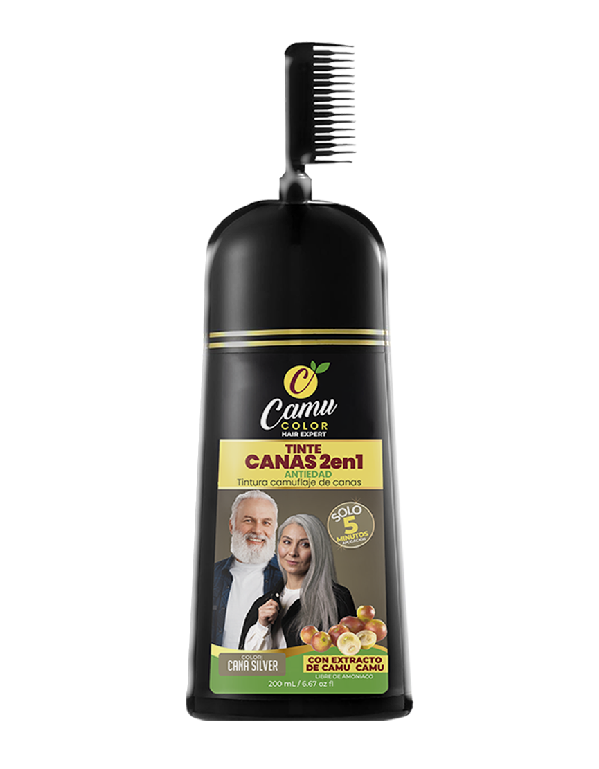 Tinte Camuflaje de Canas 5 minutos