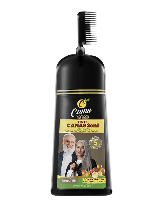 Tinte Camuflaje de Canas 5 minutos