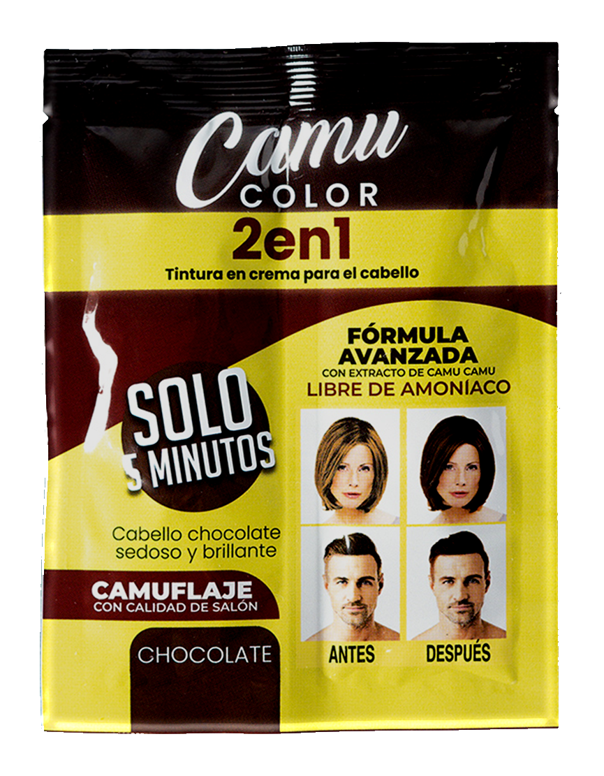 Tinte camuflaje canas 5 minutos
