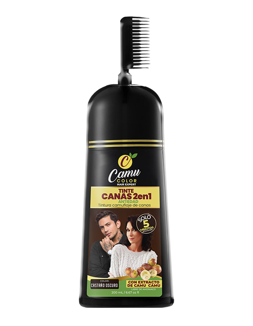 Tinte Camuflaje de Canas 5 minutos